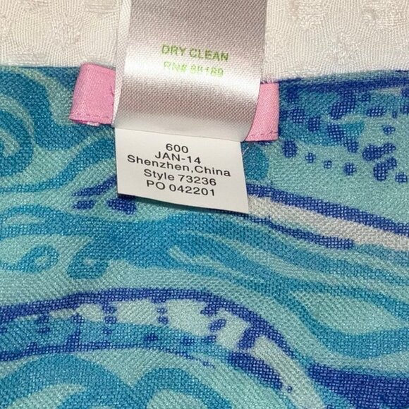 HTF Lilly Pulitzer Scarf Nice Tails - Picture 5 of 5